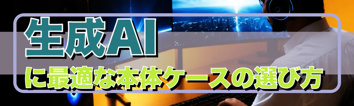 生成AIに最適な本体ケースの選び方