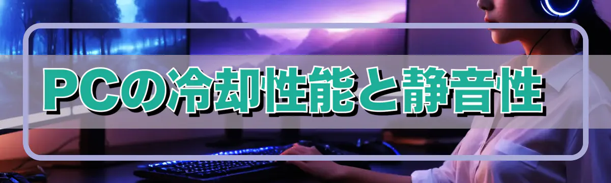 PCの冷却性能と静音性 
