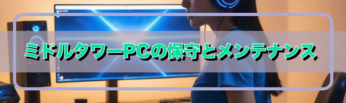 ミドルタワーPCの保守とメンテナンス