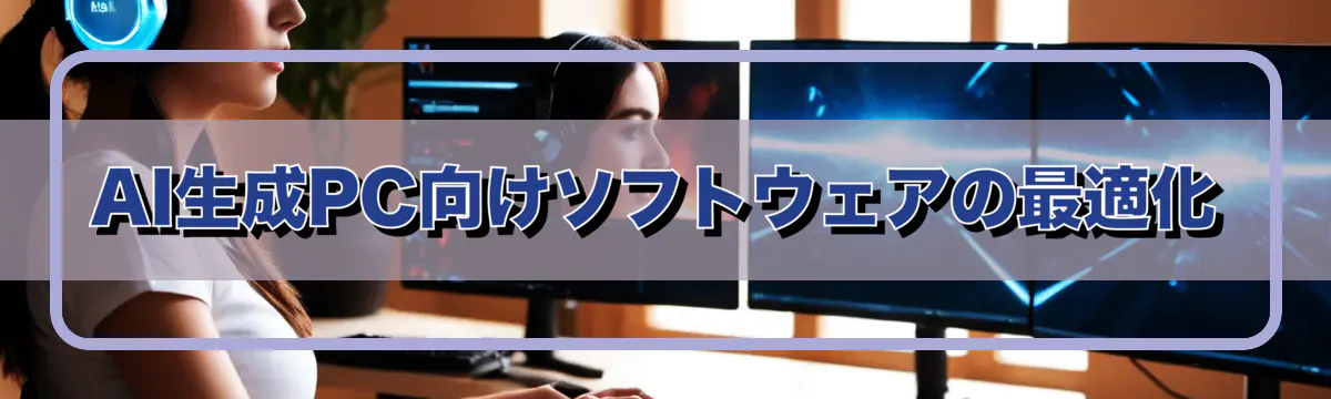AI生成PC向けソフトウェアの最適化