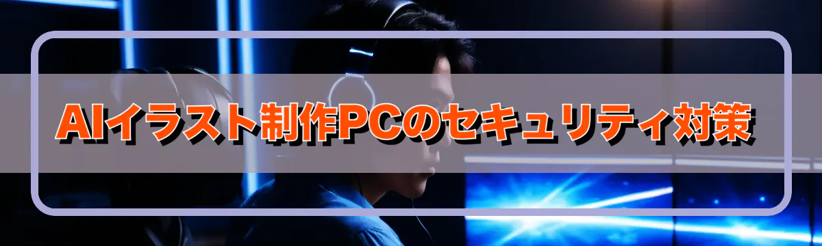 AIイラスト制作PCのセキュリティ対策