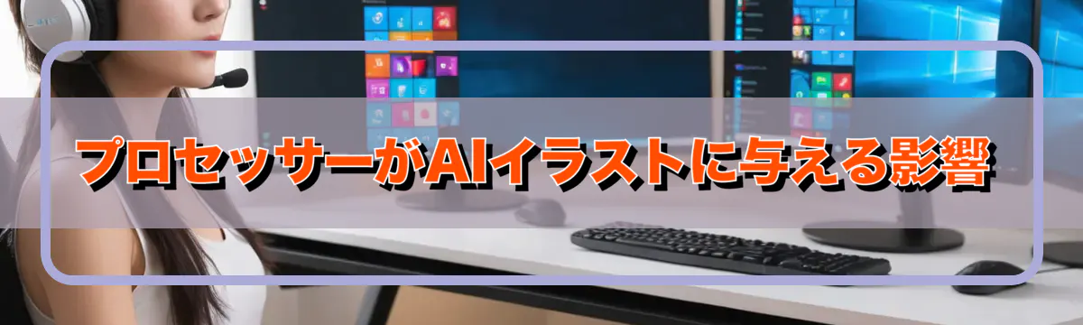 プロセッサーがAIイラストに与える影響