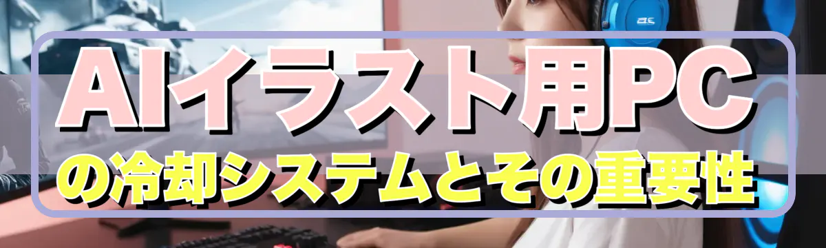 AIイラスト用PCの冷却システムとその重要性