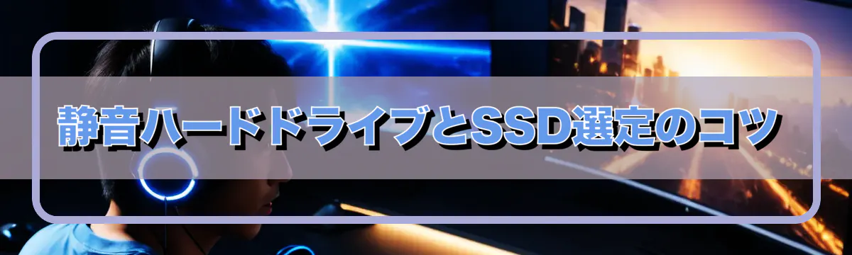 静音ハードドライブとSSD選定のコツ