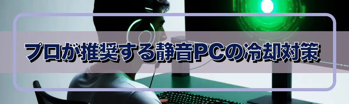プロが推奨する静音PCの冷却対策