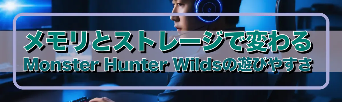 メモリとストレージで変わるMonster Hunter Wildsの遊びやすさ