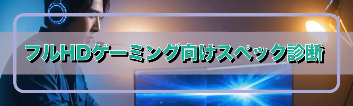 フルHDゲーミング向けスペック診断