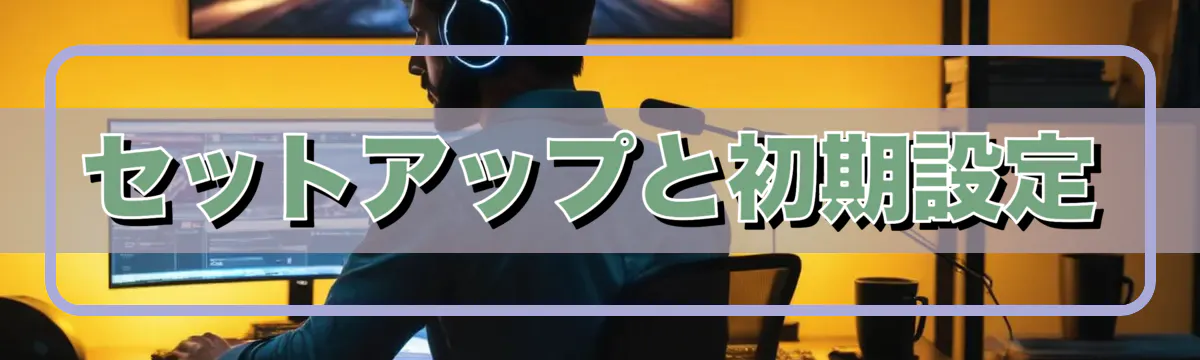 セットアップと初期設定