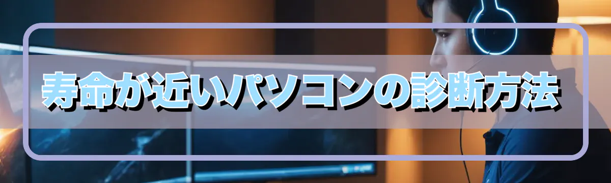 寿命が近いパソコンの診断方法