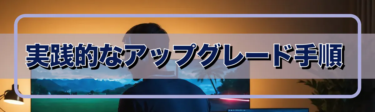 実践的なアップグレード手順