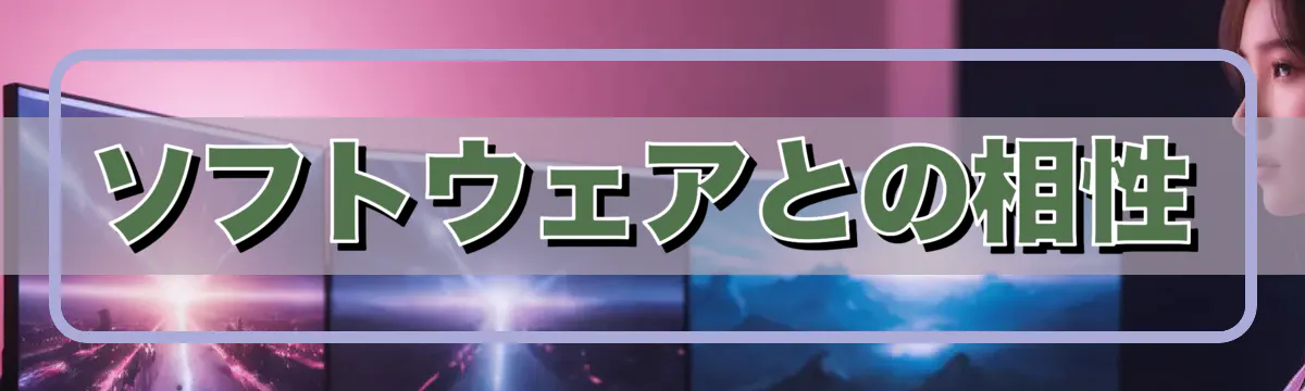 ソフトウェアとの相性