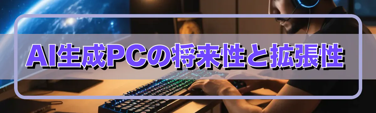 AI生成PCの将来性と拡張性