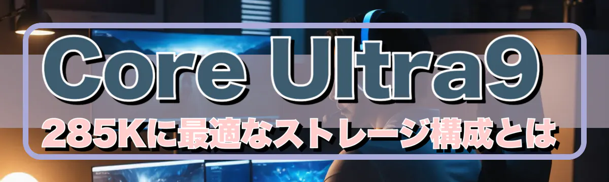 Core Ultra9 285Kに最適なストレージ構成とは