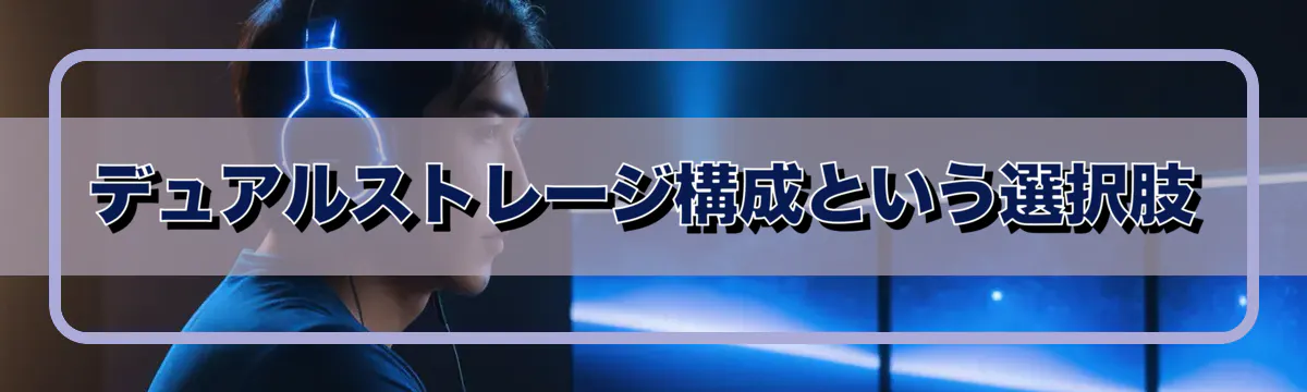 デュアルストレージ構成という選択肢