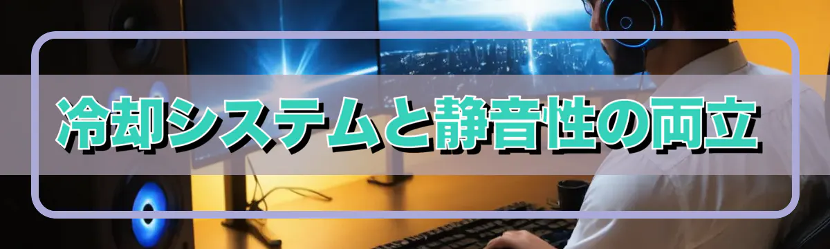 冷却システムと静音性の両立