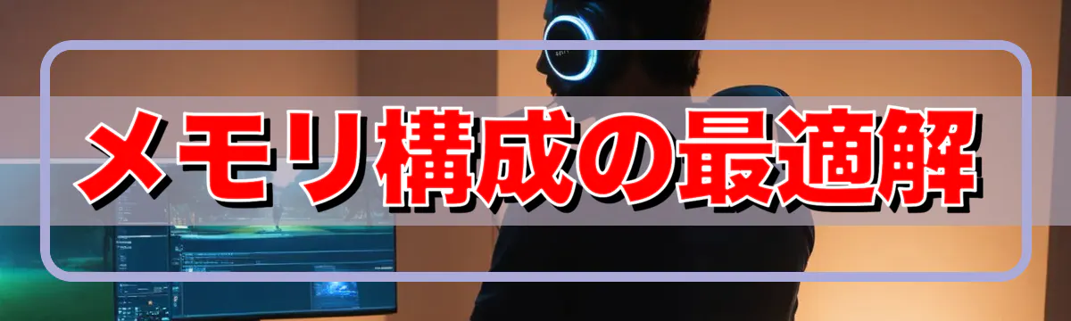 メモリ構成の最適解