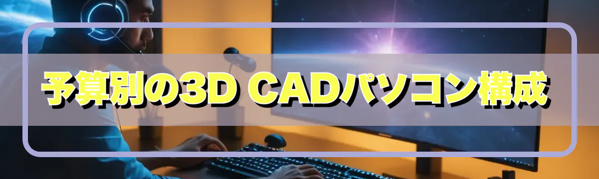 予算別の3D CADパソコン構成