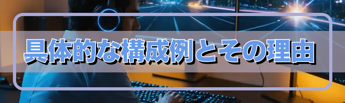 具体的な構成例とその理由