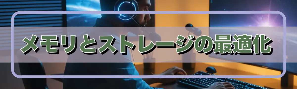 メモリとストレージの最適化