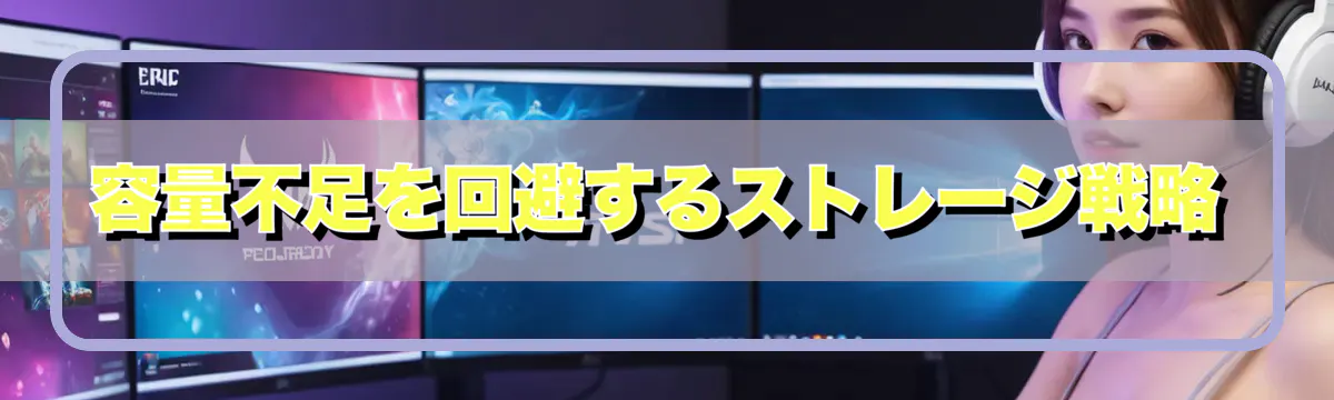 容量不足を回避するストレージ戦略
