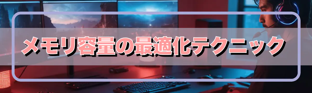 メモリ容量の最適化テクニック
