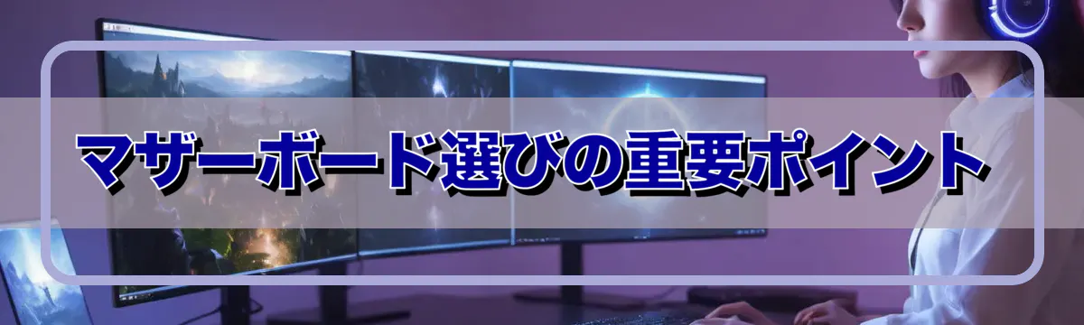 マザーボード選びの重要ポイント