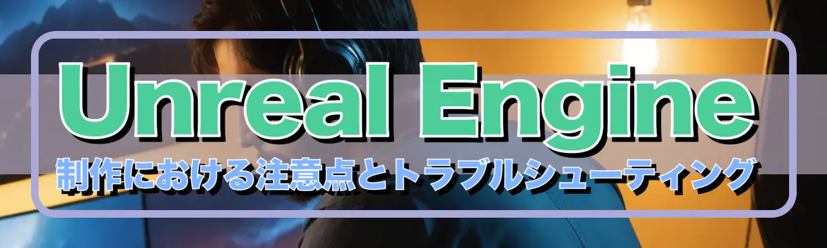 Unreal Engine制作における注意点とトラブルシューティング