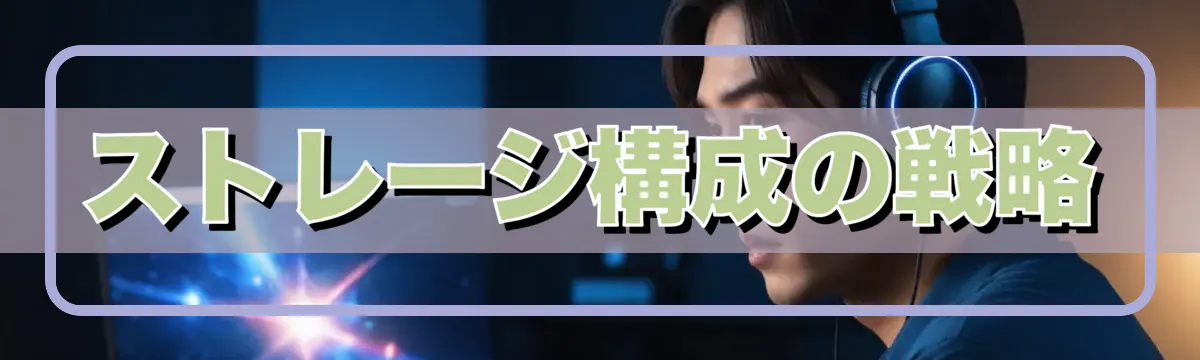 ストレージ構成の戦略