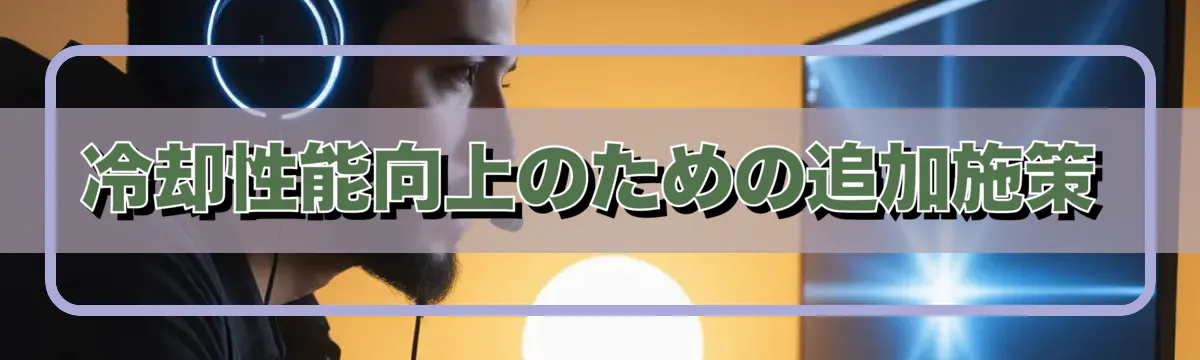 冷却性能向上のための追加施策