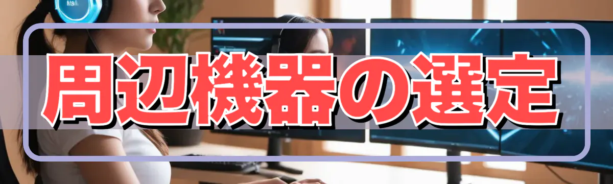 周辺機器の選定