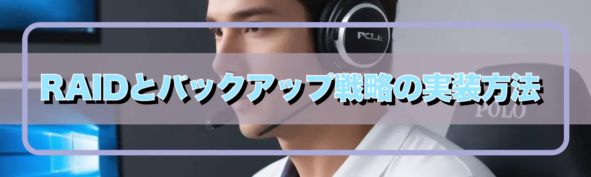 RAIDとバックアップ戦略の実装方法