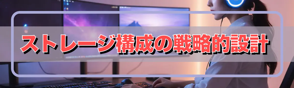 ストレージ構成の戦略的設計