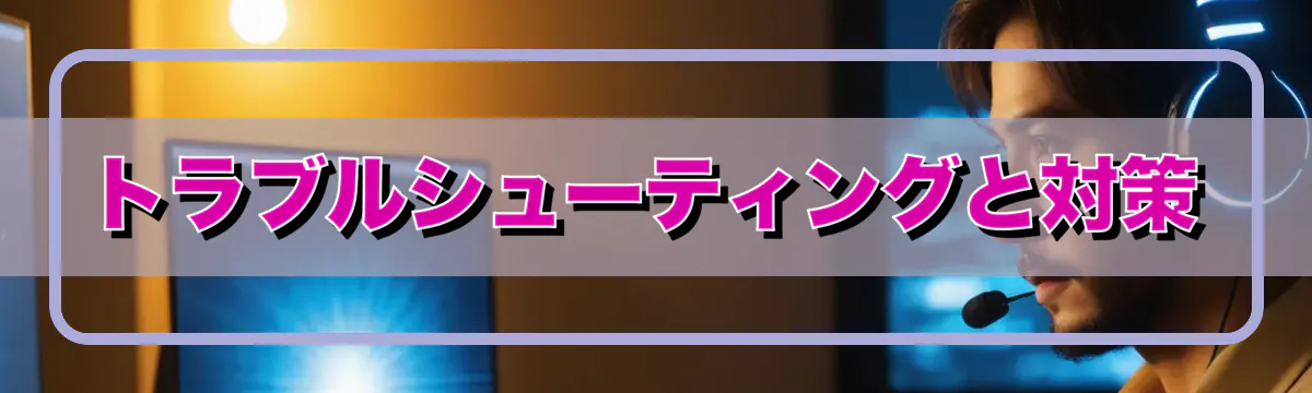 トラブルシューティングと対策