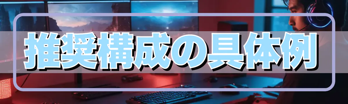 推奨構成の具体例