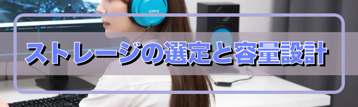 ストレージの選定と容量設計