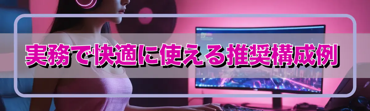 実務で快適に使える推奨構成例