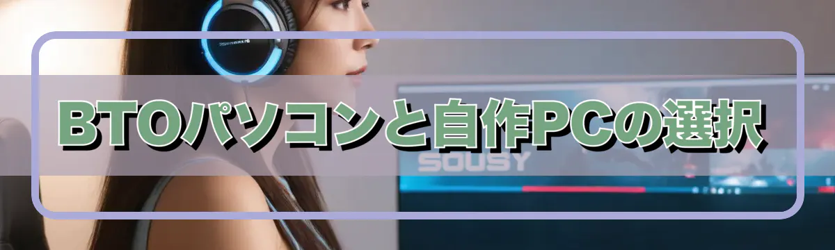 BTOパソコンと自作PCの選択