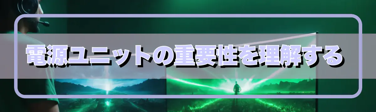 電源ユニットの重要性を理解する
