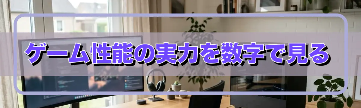 ゲーム性能の実力を数字で見る